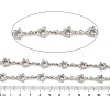Alloy Flower Link Chains LCHA-L002-03P-2
