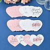4 Bags 4 Styles Coated Paper Thank You Greeting Card DIY-FS0007-88-2