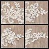 Flower Organgza Polyester Embroidery Ornament Accessories DIY-WH0297-21A-6