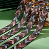   10M Ethnic Style Embroidery Polyester Ribbons OCOR-PH0001-69-7