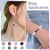 100Pcs Transparent Crackle Glass Bead Strands GLAA-YW0004-46A-6