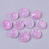 Transparent Epoxy Resin Cabochons CRES-T020-02B-1