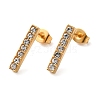 PVD Vacuum Plating 304 Stainless Steel Stud Earring EJEW-C099-08-3