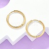 Ion Plating(IP) 304 Stainless Steel Huggie Hoop Earrings X-EJEW-F111A-20mm-G-1