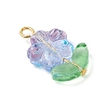 Glass Pendants PALLOY-JF03303-4