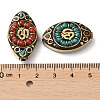 Handmade Tibetan Style Beads KK-G473-01AG-4