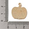 Thanksgiving Day Golden Tone Alloy Enamel Pendants ENAM-M002-01A-G-3