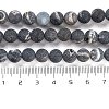 Natural Black Druzy Agate Beads Strands G-NH0024-A01-01-5