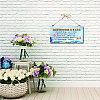 Printed Natural Wood Hanging Wall Decorations WOOD-WH0112-82B-5