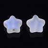 Electroplate Glass Beads GLAA-N035-01-C02-2