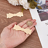 3Pcs Brass Cabochons DIY-OC0013-26B-3