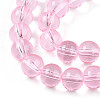 Baking Paint Transparent Glass Beads X1-DGLA-N006-8mm-01-3