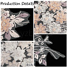 Polyester Acrylic Rhinestones Applique embroidery ABS Sequins FIND-WH20019-165B-07-5