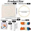 DIY Punch Needle Embroidery Starter Kits for Beginners DIY-WH20013-88A-2