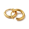PVD Vacuum Plating 201 Stainless Steel Huggie Hoop Earrings LS-STAS-H164-02G-2