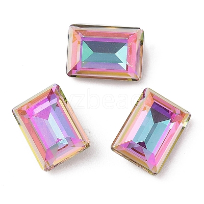 Glass Rhinestone Cabochons RGLA-L029-05B-HELA-1