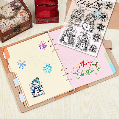 Plastic Stamps DIY-WH20018-0055-1