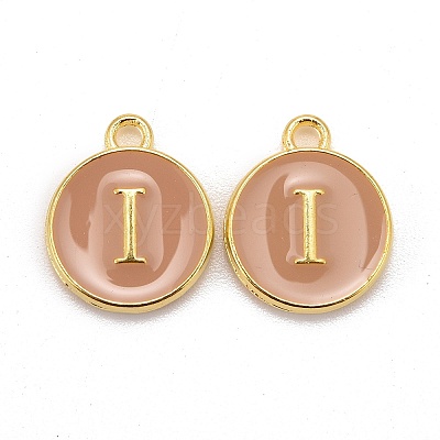 Golden Plated Alloy Enamel Charms LS-ENAM-S118-06I-1