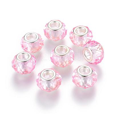 Handmade Glass European Beads GPDL25Y-74-1