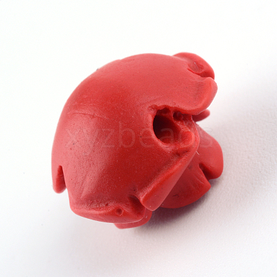 Cinnabar Beads LS-X-CARL-Q004-74A-1
