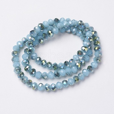 Electroplate Glass Beads Strands LS-EGLA-A034-J6mm-S03-1