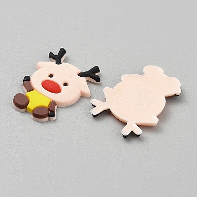 Christmas Silicone Cabochons SIL-WH0018-32B-1