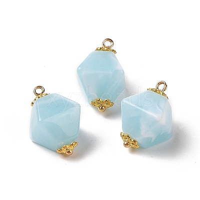 Two Tone Acrylic Pendants MACR-C033-07B-1