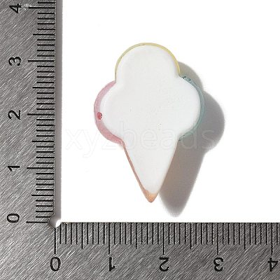 Summer Theme Opaque Resin Cabochons RESI-G106-01E-1