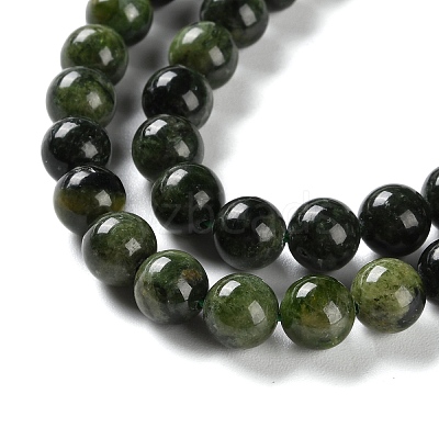 Natural Green Diopside Beads Strands G-NH0031-01B-1