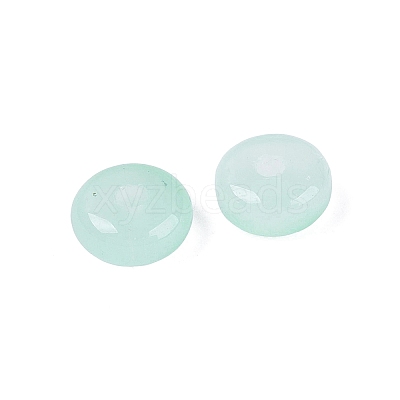 Baking Paint Imitation Jade Glass Beads GL-N006-01A-12-1