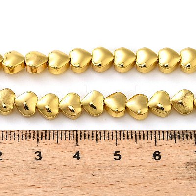 Electroplate Glass Beads Strands EGLA-H109-12F-01-1