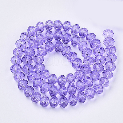 Baking Paint Glass Beads Strands EGLA-Q120-D-B01-1