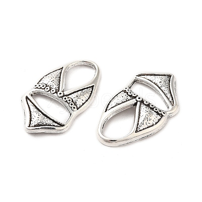 Tibetan Style Alloy Pendants TIBE-B001-22AS-1