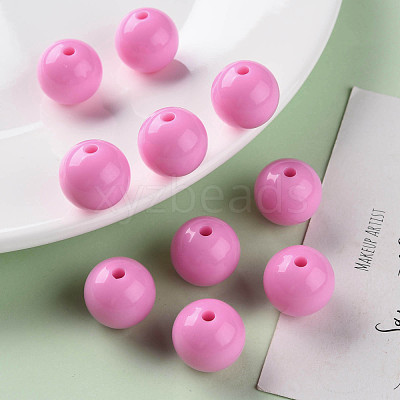 Opaque Acrylic Beads MACR-S370-C16mm-A02-1