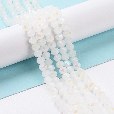 Electroplate Glass Beads Strands EGLA-A034-J2mm-L08-1