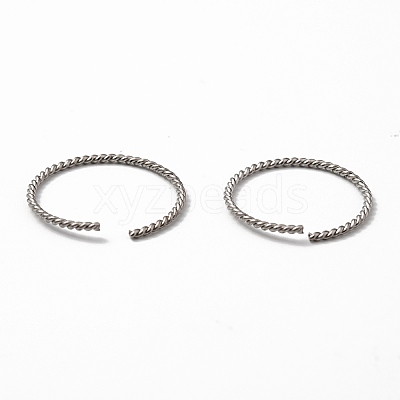Non-Tarnish 304 Stainless Steel Open Jump Rings STAS-L262-36E-P-1