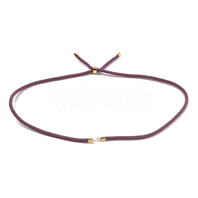 Nylon Cords Necklace Making AJEW-P116-03G-19-1