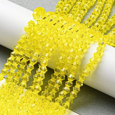 Transparent Glass Beads Strands EGLA-A039-T2mm-D21-1