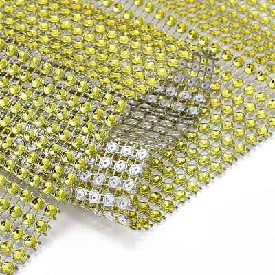 24 Rows Plastic Diamond Mesh Wrap Roll DIY-L049-05H-1