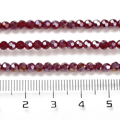 Opaque Glass Beads Stands EGLA-A035-P3mm-B02-1