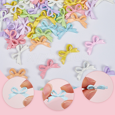 50Pcs Baking Paint Opaque Alloy Beads FIND-SP0002-43-1