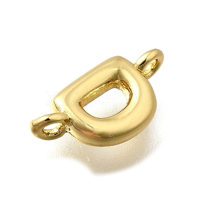 Brass Connector Charms KK-P295-01G-D-1