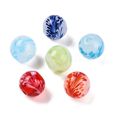 Handmade Lampwork Beads LAMP-T023-03A-01-1