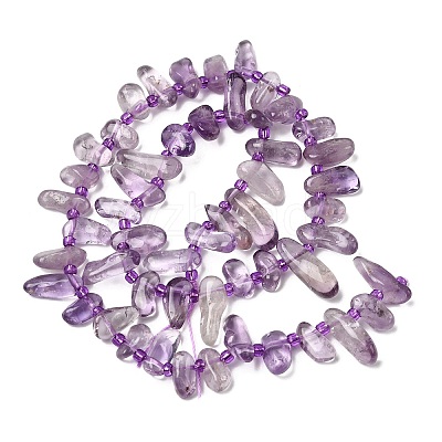 Natural Amethyst Beads Strands G-L649-D05-02-1