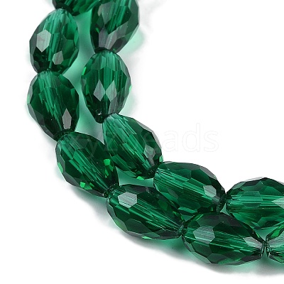 Transparent Glass Beads Strands EGLA-N013-T6mm-D24-1