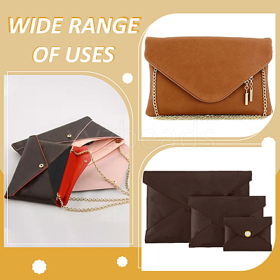 3Pcs 3 Sizes Felt Bag Organizer Inserts FIND-WH0172-16A-1