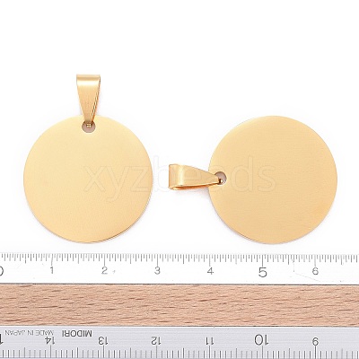 Ion Plating(IP) 304 Stainless Steel Pendants LS-STAS-I311-05A-G-1