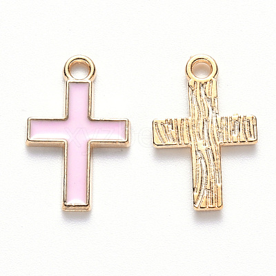 Alloy Enamel Pendants X-ENAM-S121-122A-1