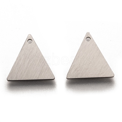 Tarnish Resistant 304 Stainless Steel Pendants STAS-O133-04B-P-1
