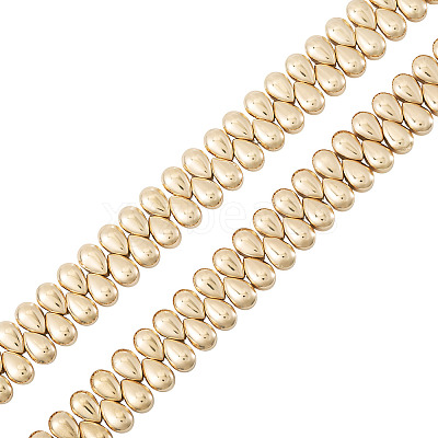 1 Strand Electroplate Glass Beads Strands EGLA-TA0013-31C-1